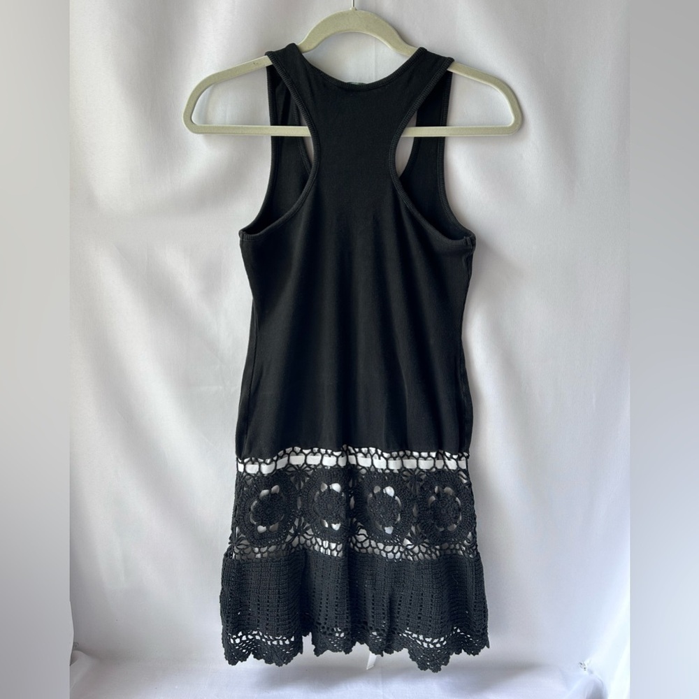 Moda international black crotchet dress - Picture 4 of 6